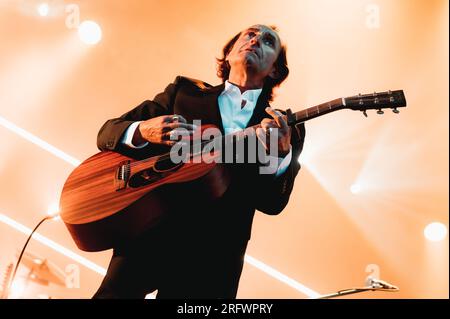 Darlington, Großbritannien. 5. Aug. 2023. James tritt in der Darlington Arena auf. Kredit: Thomas Jackson/Alamy Live News Stockfoto