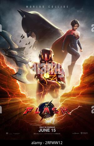 Das Flash-Filmposter Stockfoto