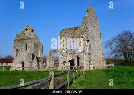 Boxgrove Priory ist ein kleines Kloster der Benediktinermönche im Dorf Boxgrove in Sussex, England. Sie wurde im 12. Jahrhundert gegründet. Stockfoto