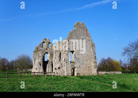 Boxgrove Priory ist ein kleines Kloster der Benediktinermönche im Dorf Boxgrove in Sussex, England. Sie wurde im 12. Jahrhundert gegründet. Stockfoto