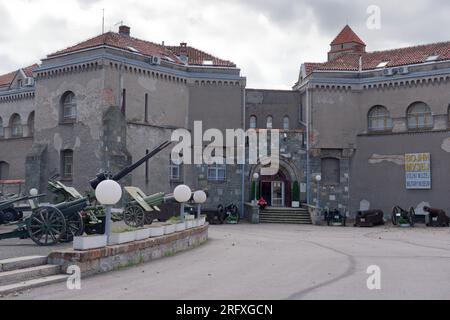 Militärmuseum Belgrad Festung im Kalemegdan Park in der Hauptstadt Belgrad, Serbien. August 2023. Stockfoto