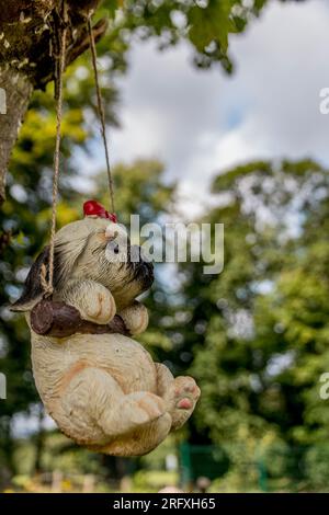 Barshaw RHS BEAN TRIALS Flowers & Pet Memoreial Garden 2023 Stockfoto