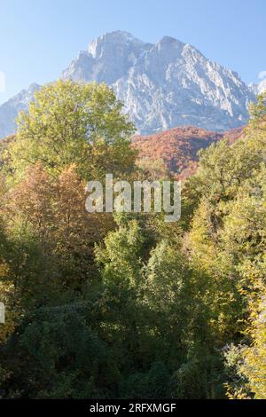 Gran Sasso d'Abruzzo in Italien Stockfoto
