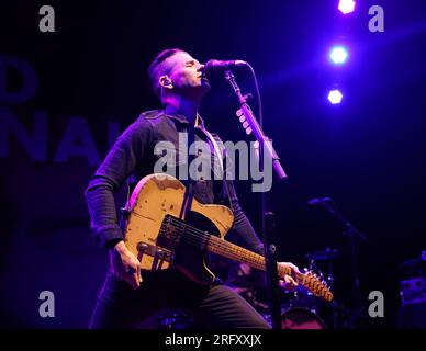 Miami, Vereinigte Staaten Von Amerika. 05. Aug. 2023. HOLLYWOOD FL - AUGUST 6 Chris Carrabba mit Dashboard Confessional tritt am 5. August 2023 auf der Counting Crows „Banshee Season Tour“ im Hard Rock Live, Hollywood, Florida auf. (Foto: Alberto E. Tamargo/Sipa USA) Guthaben: SIPA USA/Alamy Live News Stockfoto