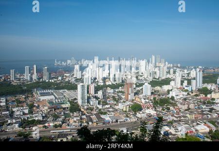 KOLUMBIEN CARTAGENA DE INDIAS 06-08-2023, Castillo San Felipe de Barajas - OL Stockfoto