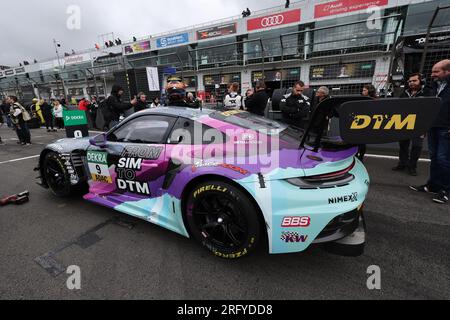NÜRBURGRING, Deutschland. , . DTM, German Touring Car Masters am Nürburgring, Nr. 09, Tim HEINEMANN, GER, Team Toksport WRT, Porsche 911 GT3 R, während des Rennens am Samstag am 6. August. Gebührenpflichtiges Bild, Foto und Copyright © Gerard SERSTEVENS/ATP images (SERSTEVENS Gerard/ATP/SPP) Guthaben: SPP Sport Press Photo. Alamy Live News Stockfoto