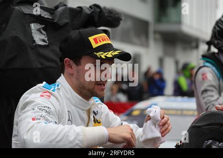 NÜRBURGRING, Deutschland. , . DTM, German Touring Car Masters am Nürburgring, Nr. 22, Lucas AUER, AUT, Mercedes-AMG Team WINWARD, Mercedes AMG GT3, während des Rennens am Samstag am 6. August. Gebührenpflichtiges Bild, Foto und Copyright © Gerard SERSTEVENS/ATP images (SERSTEVENS Gerard/ATP/SPP) Guthaben: SPP Sport Press Photo. Alamy Live News Stockfoto
