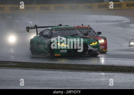 NÜRBURGRING, Deutschland. , . DTM, German Touring Car Masters at the Nuerburgring, #11, Marco WITTMANN, GER, Project 1, BMW M4 GT3, während des Rennens am Samstag am 6. August. Gebührenpflichtiges Bild, Foto und Copyright © Gerard SERSTEVENS/ATP images (SERSTEVENS Gerard/ATP/SPP) Guthaben: SPP Sport Press Photo. Alamy Live News Stockfoto