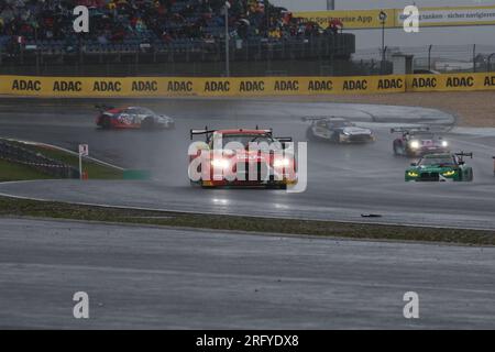 NÜRBURGRING, Deutschland. , . DTM, German Touring Car Masters at the Nuerburgring, #01 Sheldon VAN DER LINDE, Südafrika, Schubert Motorsport, BMW M4 GT3, während des Rennens am Samstag, den 6. August. Gebührenpflichtiges Bild, Foto und Copyright © Gerard SERSTEVENS/ATP images (SERSTEVENS Gerard/ATP/SPP) Guthaben: SPP Sport Press Photo. Alamy Live News Stockfoto