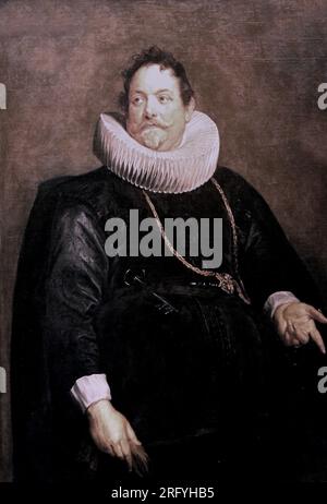 Porträt von Jean de Montfort, ca. 1628, von Anthony van Dyck Stockfoto