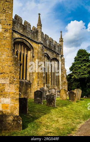 St. James Kirche, Chipping Camden, die Costwolds, England Stockfoto