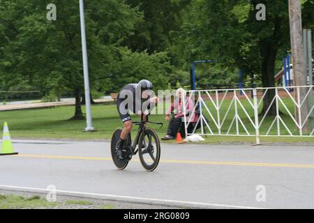 USA Cycling Pro Championships 2023 in Knoxville, Tennessee, USA. Stockfoto