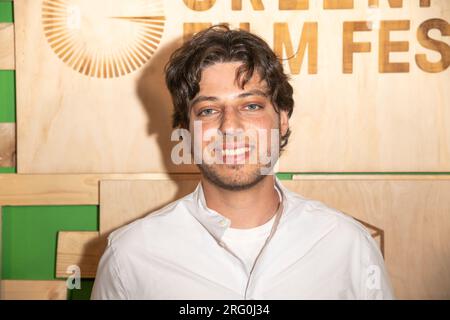 New York, Usa. 06. Aug. 2023. NEW YORK, NEW YORK - 06. AUGUST: Joey Schweitzer nimmt am 6. August 2023 im Stadtteil Brooklyn in New York City am 2023 Greenpoint am Boiler im ELM, Greenpoint Teil. Kredit: Ron Adar/Alamy Live News Stockfoto