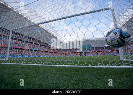 Sydney, Australien. 06. Aug. 2023. Das unerlaubte Tor von Lieke Martens aus den Niederlanden wurde während der FIFA Women's World Cup 2023 Runde 16 zwischen den Niederlanden und Südafrika im Sydney Football Stadium am 6. August 2023 in Sydney, Australien, als Offside nicht zugelassen. Gutschrift: IOIO IMAGES/Alamy Live News Stockfoto