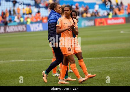 Sydney, Australien. 06. Aug. 2023. Die niederländischen Spieler danken der Menge nach dem FIFA Women's World Cup 2023. Runde 16 zwischen den Niederlanden und Südafrika im Sydney Football Stadium am 6. August 2023 in Sydney, Australien. Gutschrift: IOIO IMAGES/Alamy Live News Stockfoto