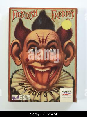 PC MS-DOS-Spiele, Freddys Big Top O' Fun Stockfoto