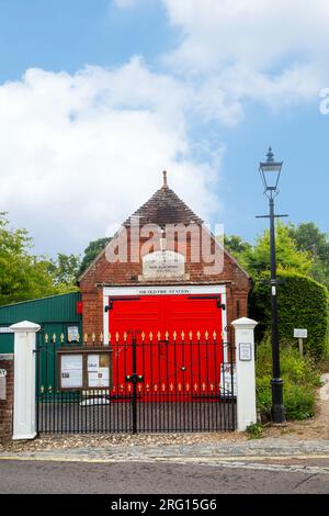Die alte Feuerwache im Hampshire Dorf Alresford Stockfoto