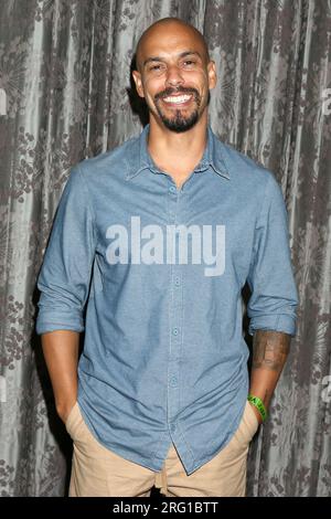 Burbank, USA. 05. Aug. 2023. LOS ANGELES - AUGUST 5: Bryton James at the Young and the Restless Fan Luncheon im Burbank Marriott am 5. August 2023 in Burbank, CA (Foto von Katrina Jordan/Sipa USA) Gutschrift: SIPA USA/Alamy Live News Stockfoto