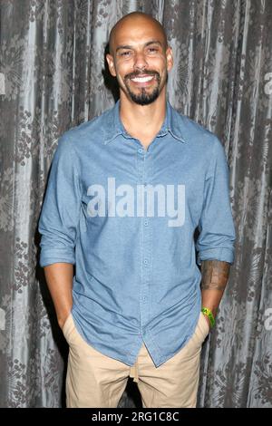 Burbank, USA. 05. Aug. 2023. LOS ANGELES - AUGUST 5: Bryton James at the Young and the Restless Fan Luncheon im Burbank Marriott am 5. August 2023 in Burbank, CA (Foto von Katrina Jordan/Sipa USA) Gutschrift: SIPA USA/Alamy Live News Stockfoto