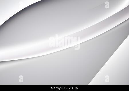 Satz von Hintergrundfarben für weiße Mischfarben. Hintergrundbild von Linie und Kurve. Stock Vektor