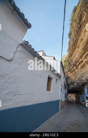 Setenil de las Bodegas, Cadiz, Spanien Stockfoto