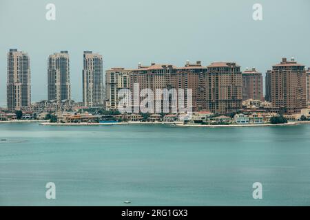 Gebäude von Doha Stockfoto