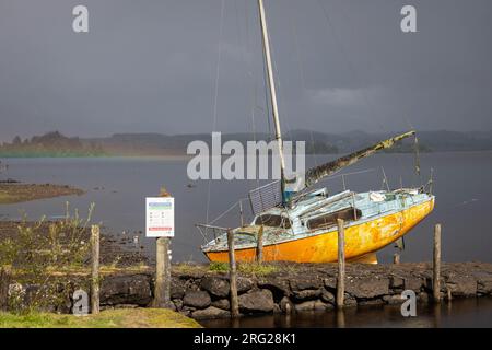 Blick auf Lock Awe, Argyll und Bute, schottische Highlands Stockfoto