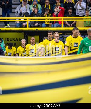 Dortmund, Deutschland. 06. AUG. 2023. Donyell Malen (BVB) Borussia Dortmund - Ajax Amsterdam 06.08.2023 Copyright (nur für journalistische Zwecke) von: Stockfoto