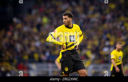 Dortmund, Deutschland. 06. AUG. 2023. Felix Nmecha (BVB) Borussia Dortmund - Ajax Amsterdam 06.08.2023 Copyright (nur für journalistische Zwecke) von: Stockfoto