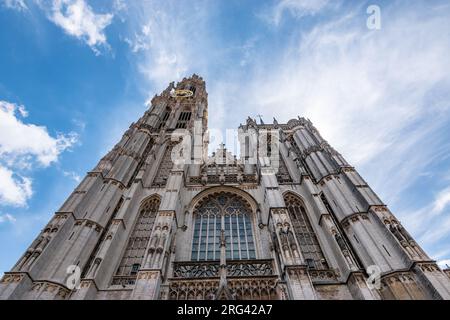 Kathedrale unserer Lieben Frau in Antwerpen, Belgien. Stockfoto