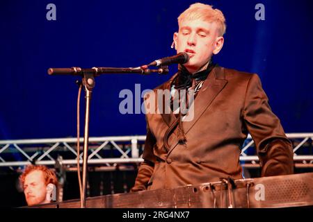 Patrick Wolf Brighton Pride Preston Park, England, August 5. 2023 Stockfoto