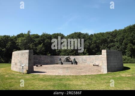 Das Fishermen's Memorial, Esbjerg, Dänemark. Stockfoto