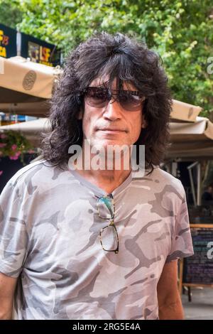 Italien, Lucca, Tommy Thayer (Kiss-Band) Stockfoto