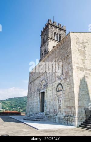 Italien, Toskana, Barga, Colleggiata di San Cristoforo, Kollegialkirche des Heiligen Christopher Stockfoto