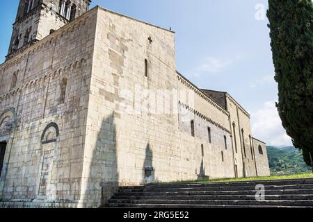 Italien, Toskana, Barga, Colleggiata di San Cristoforo, Kollegialkirche des Heiligen Christopher Stockfoto