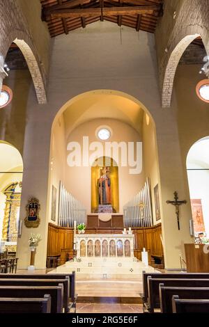 Italien, Toskana, Barga, Colleggiata di San Cristoforo, Kollegialkirche des Heiligen Christopher Stockfoto