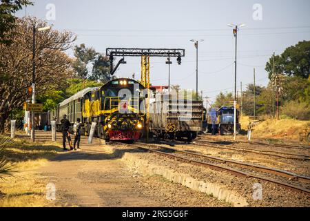 Victoria Falls Station, Simbabwe Stockfoto