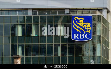 RBC Royal Bank of Canada in Halifax Nova Scotia Stockfoto