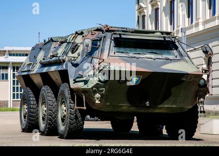 Die TPZ Fuchs Panzerpersonalträger der Deutschen Armee, Dresden. Stockfoto