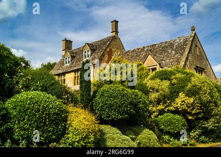 Traditionelles Haus, Chipping Camden, The Costwolds, England Stockfoto