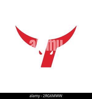 Bull-Symbol und Logo-Vorlage in abstrakter Polygonform für Handel, Unternehmen, Kryptowährung, Unternehmensberater, Lebensmittel, Bauernhof und Viehzuchtgeschäft Stock Vektor