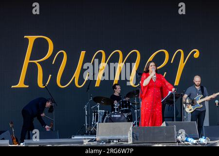 Rumer tritt am 8. Tag von American Express auf und präsentiert BST Hyde Park mit Rumer, wo: London, Großbritannien, wenn: 07. Juli 2023 Guthaben: Phil Lewis/WENN Stockfoto