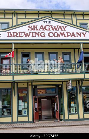 Skagway Brewing Company Stockfoto