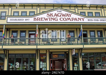 Skagway Brewing Company Stockfoto