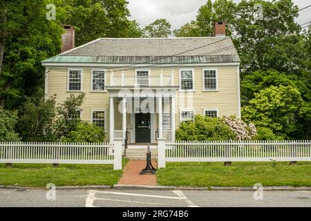 Die Fitzwilliam, NH Public Library Stockfoto