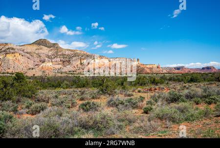 Ghost Ranch in New Mexico im Herbst Stockfoto