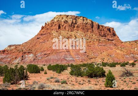 Ghost Ranch in New Mexico im Herbst Stockfoto