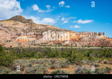 Ghost Ranch in New Mexico im Herbst Stockfoto