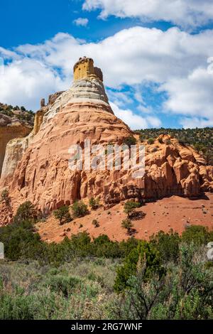 Ghost Ranch in New Mexico im Herbst Stockfoto