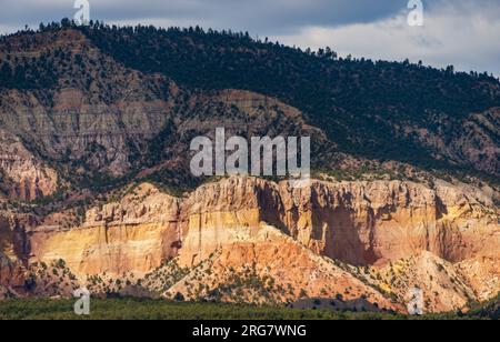 Ghost Ranch in New Mexico im Herbst Stockfoto